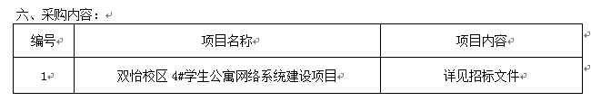 澳门新葡官网8883双怡校区4#学生公寓网络系统建设项目